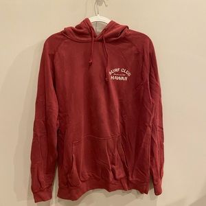 Red Surfer hoodie
